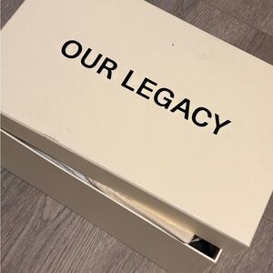 Our Legacy Burgundy Men’s Shoes Size 45